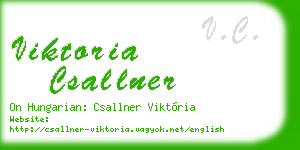 viktoria csallner business card